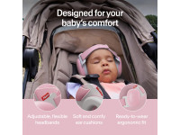 Protectores auriculares Alpine Muffy Baby para bebé, rosa Protectores auriculares Alpine Muffy Baby para bebé, rosa
